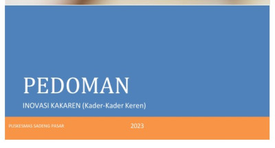 INOVASI KAKAREN ( Kader-Kader Keren)